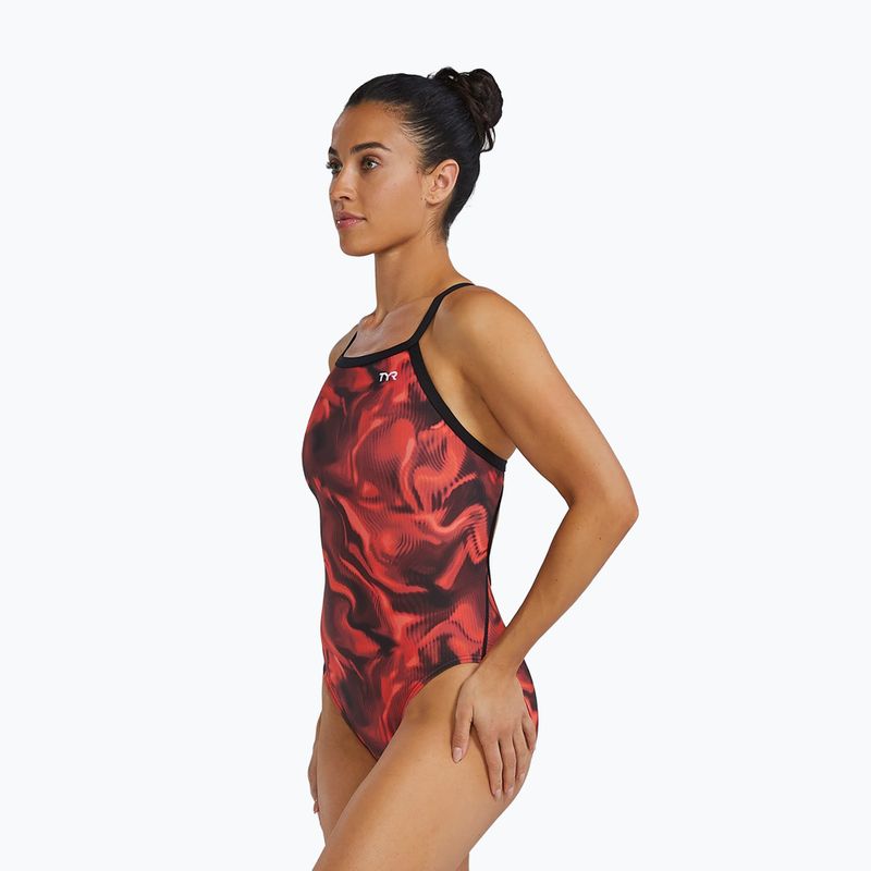 Women's one-piece swimsuit Tyr Durafast Elite Waveform Diamondfit 4