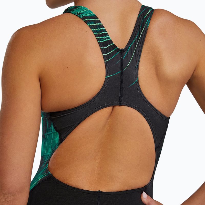 Women's one-piece swimsuit Tyr Durafast Elite Cycloid Maxfit green 6