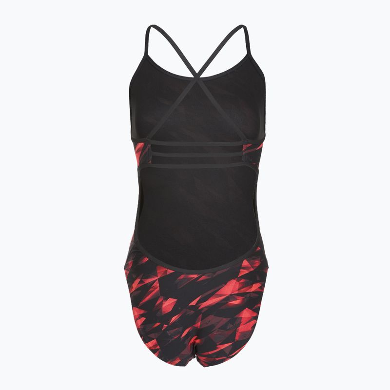 Women's one-piece swimsuit TYR Durafast Elite Triadic Trinityfit red 2