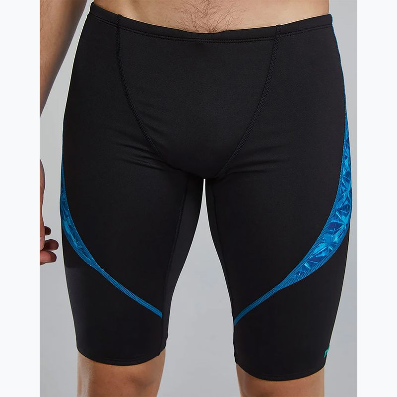 Men's swim jammers TYR Durafast Elite Oceanid Jammer light blue/aqua 5