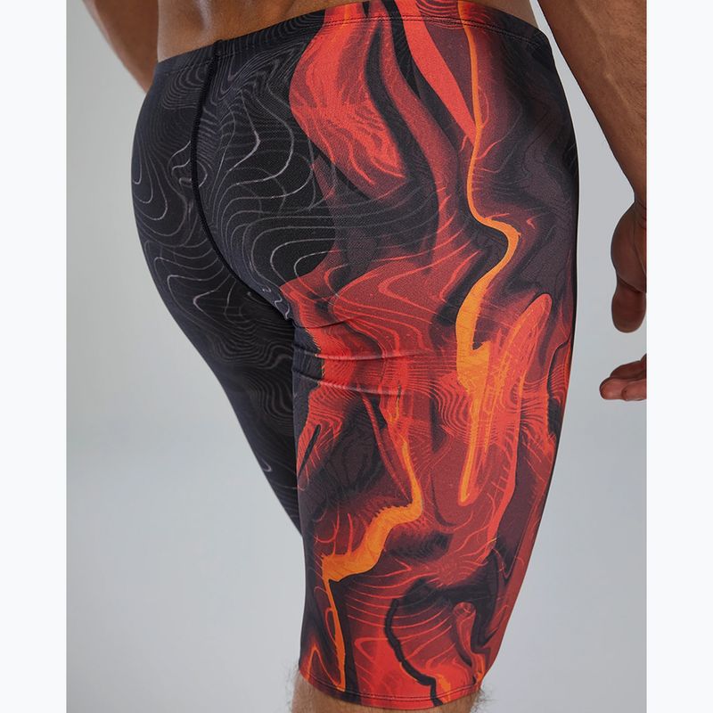 Men's swim jammers Tyr Durafast Elite Firestorm metalic fire 6
