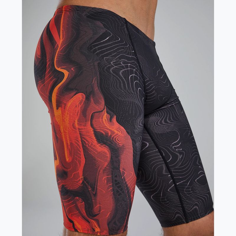 Men's swim jammers Tyr Durafast Elite Firestorm metalic fire 8
