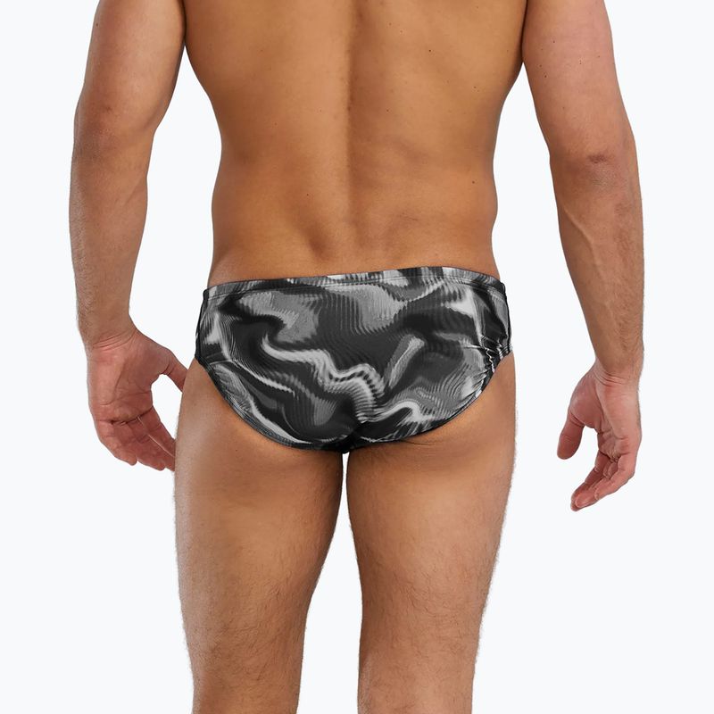 Men's swim briefs TYR Durafast Elite Waveform Brief titanum 2