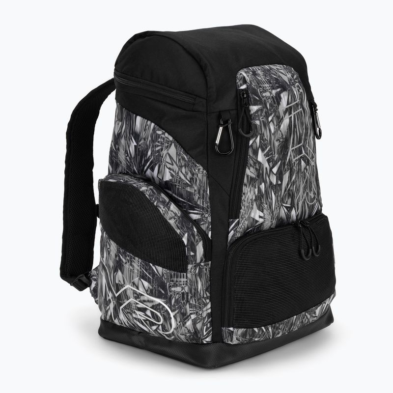 Swim backpack TYR Alliance Printed 45 l titanium fragment 2