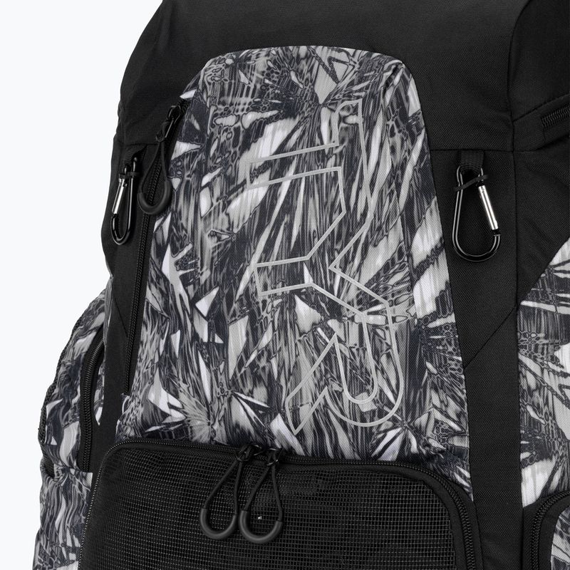 Swim backpack TYR Alliance Printed 45 l titanium fragment 5
