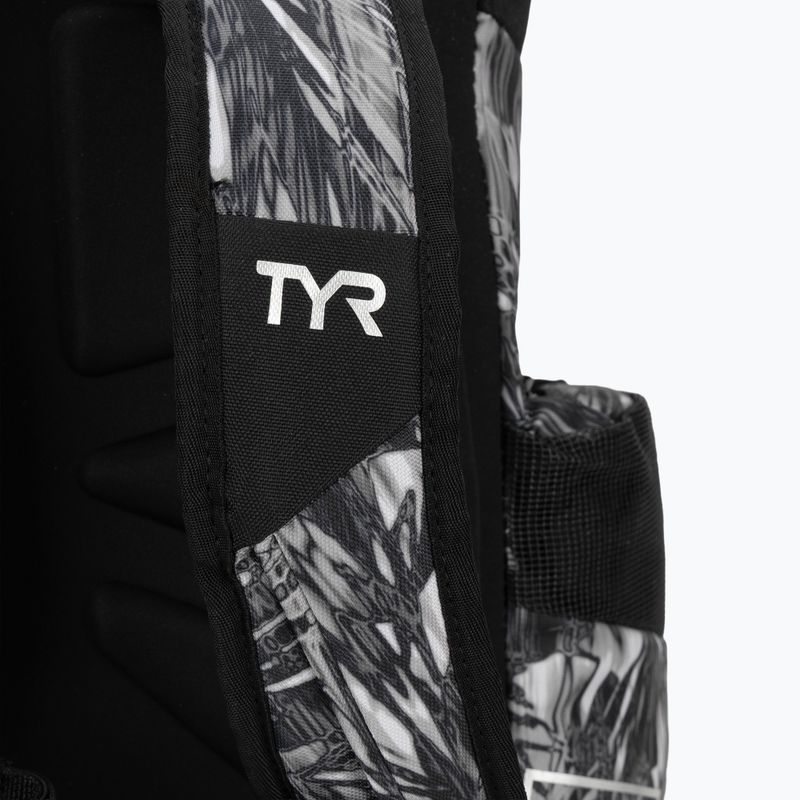 Swim backpack TYR Alliance Printed 45 l titanium fragment 7