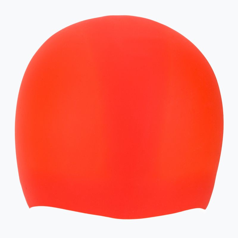 Swim cap TYR Wrinkle Free Silicone bright red 2