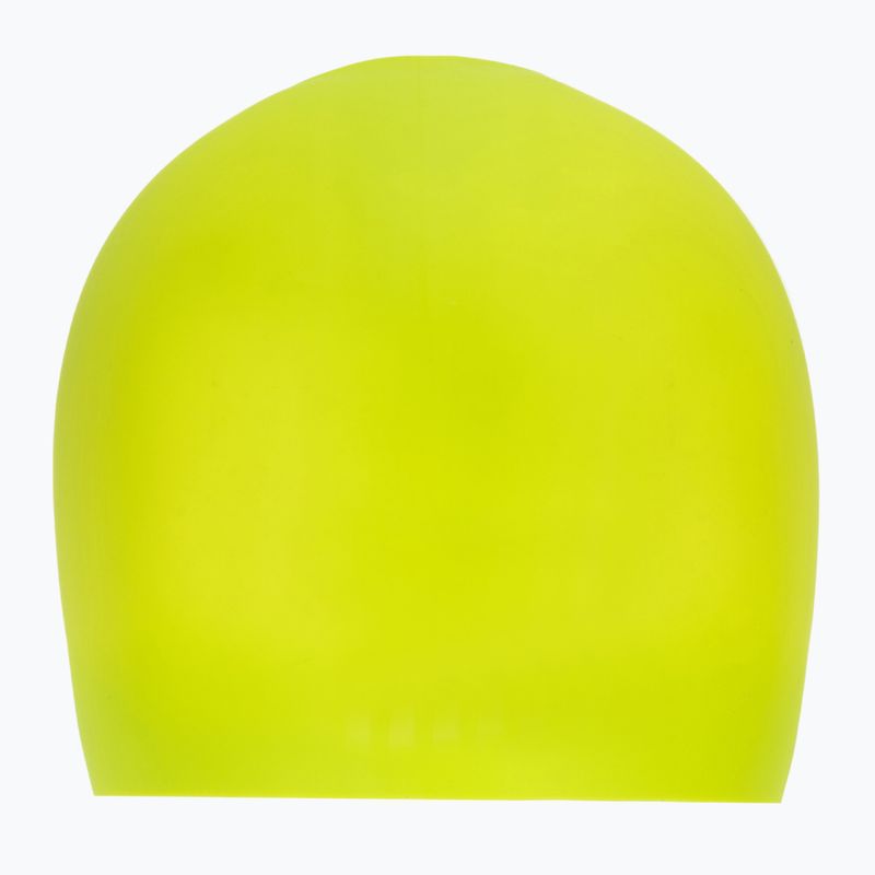 Swim cap TYR Long Hair Wrinkle Free Silicone limelight 2