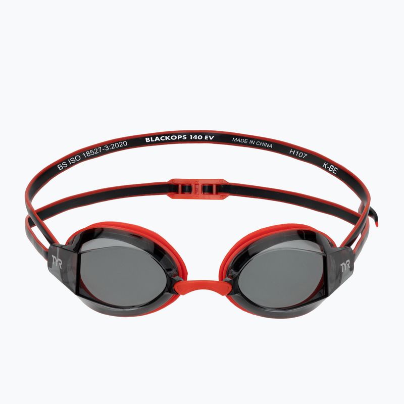 Swim goggles TYR Blackops 140 Ev Racing red/black 2