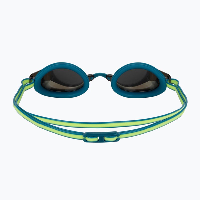 Swim goggles TYR Blackops 140 Ev Racing Mirrored turquoise/lime 5