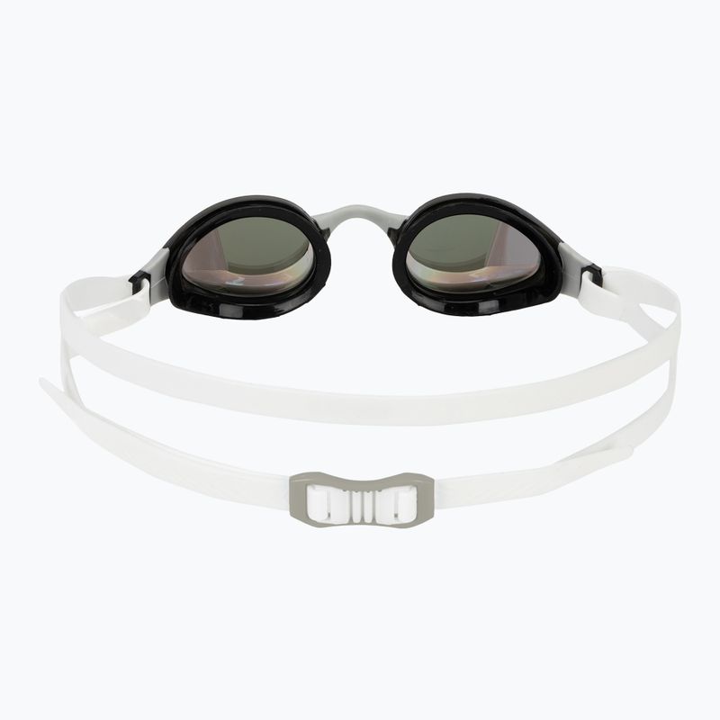 Swim goggles TYR Tracer-X RZR Mirrored white/grey 4