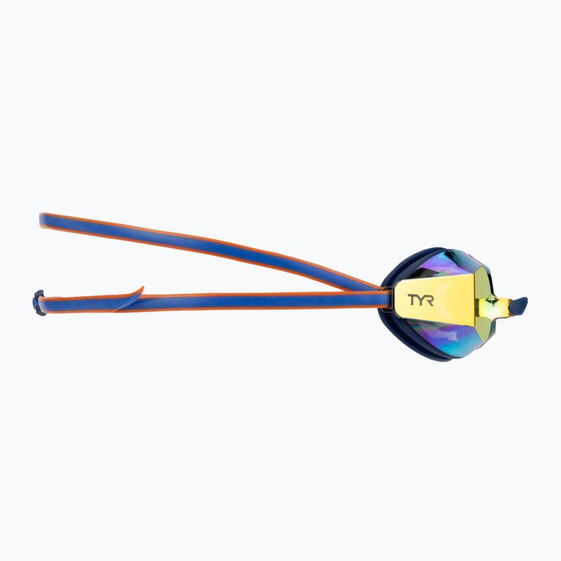 Swimming goggles TYR Blackops 140 Ev Racing Mirrored navy/multi 3