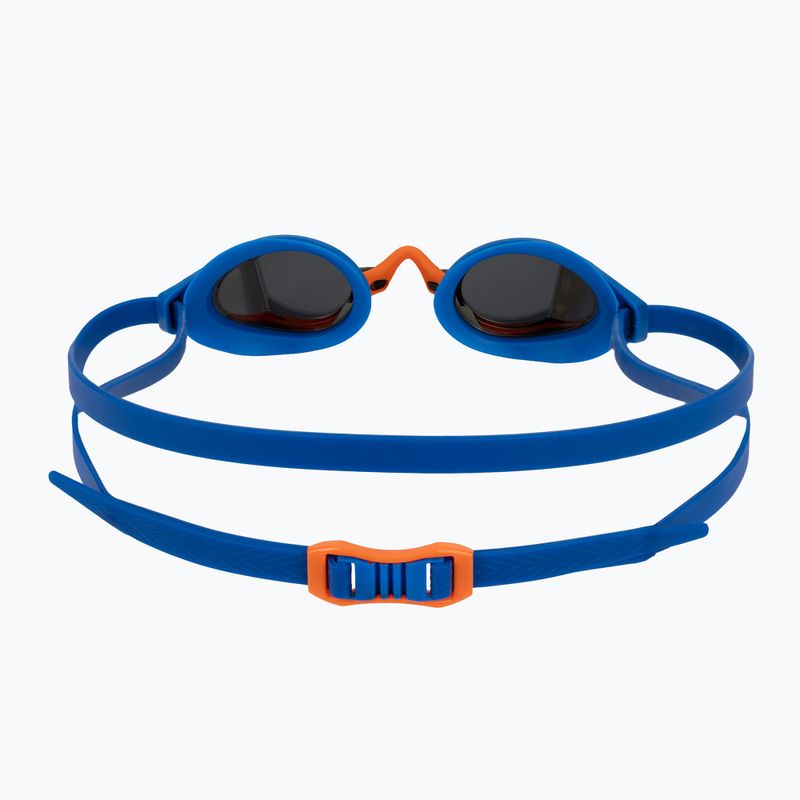 Swimming goggles TYR Stealth-X Performance Mirrored navy/gold 4