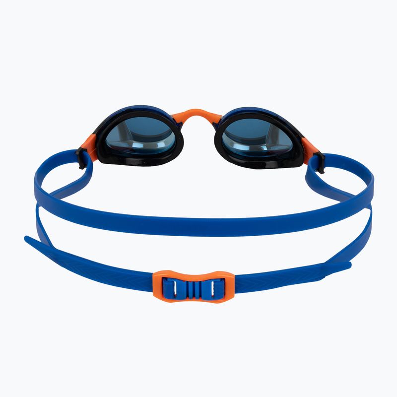 Swimming goggles TYR Tracer-X RZR Mirrored blue/orange 4