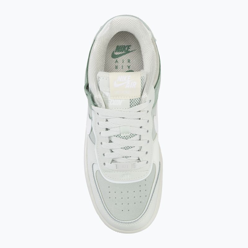 Nike Air Force 1 Shadow women's shoes spruce aura/pistachio frost/silver pine/white 5