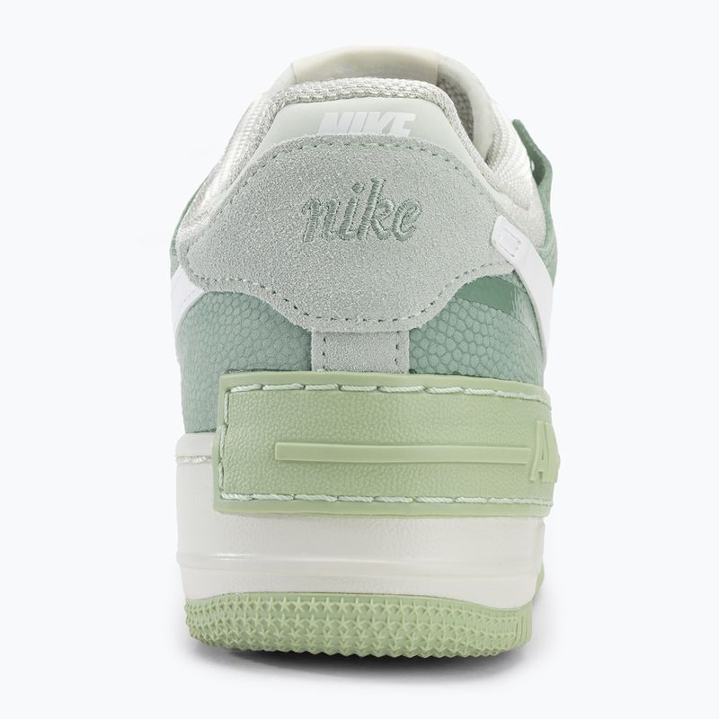Nike Air Force 1 Shadow women's shoes spruce aura/pistachio frost/silver pine/white 6