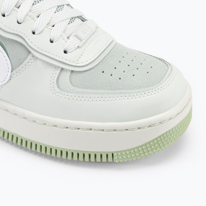 Nike Air Force 1 Shadow women's shoes spruce aura/pistachio frost/silver pine/white 7