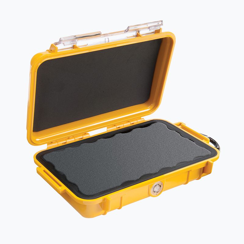 Storage container PELI 1040 Micro Case black/yellow 2