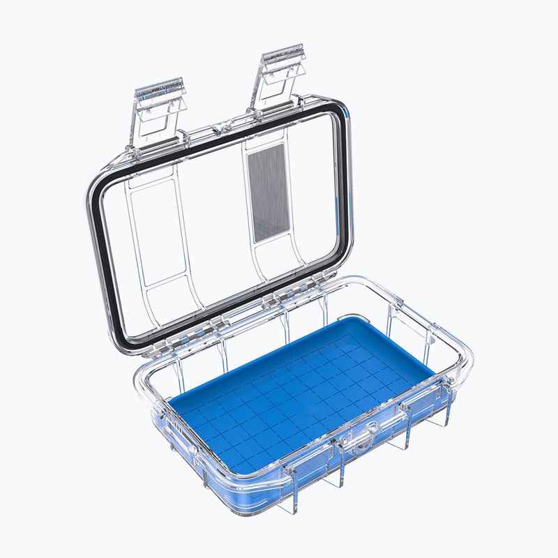Storage container PELI M40 Micro Case clear blue 4