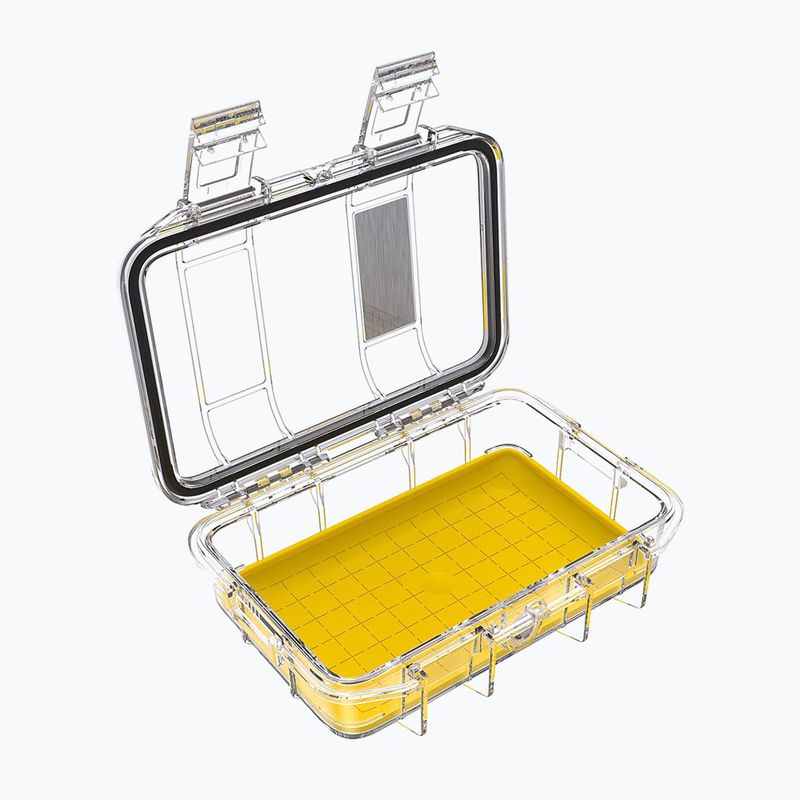 Storage container PELI M40 Micro Case clear yellow 4