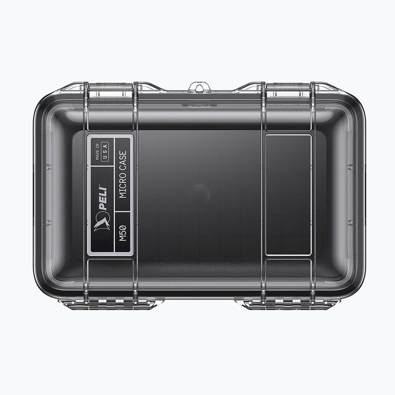Storage container PELI M50 Micro Case clear black 3