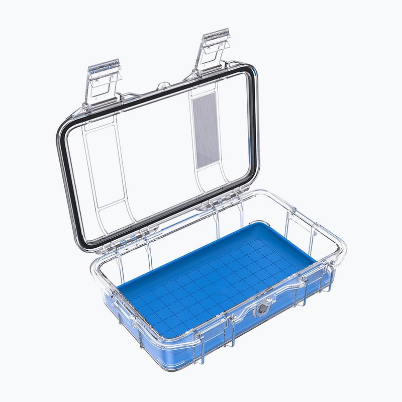 Storage container PELI M50 Micro Case clear blue 4