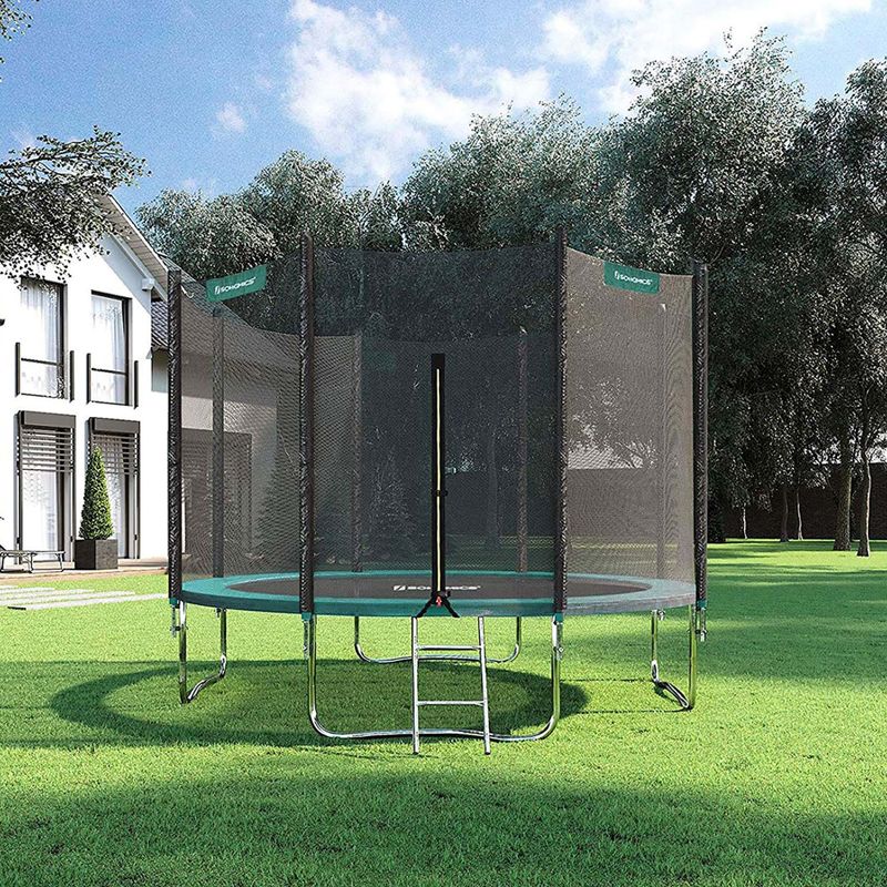 SONGMICS garden trampoline 366 cm green STR12GN 2