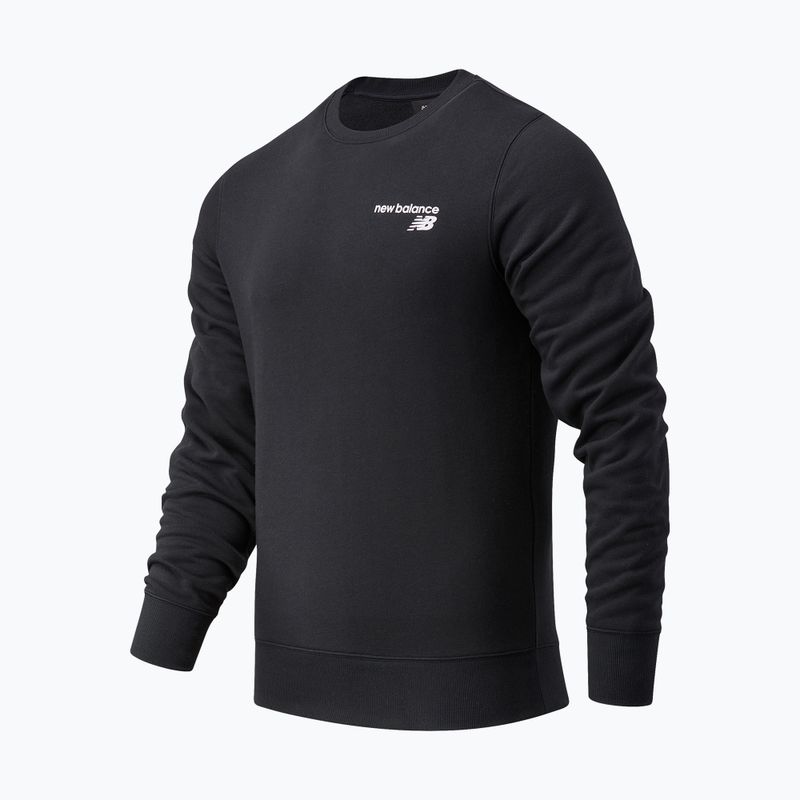 Men's New Balance Classic Core Fleece Crew sweatshirt black 4