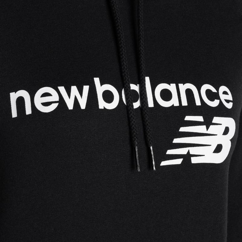 Women's New Balance Core Fleece Hoodie black 3