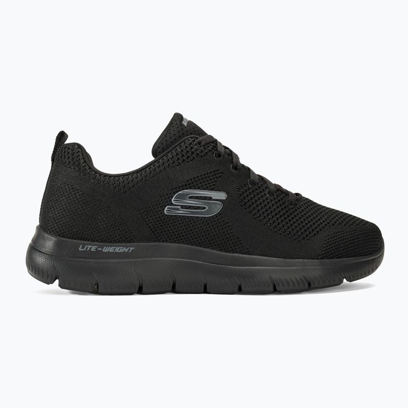 SKECHERS Summits Brisbane black men's shoes 2