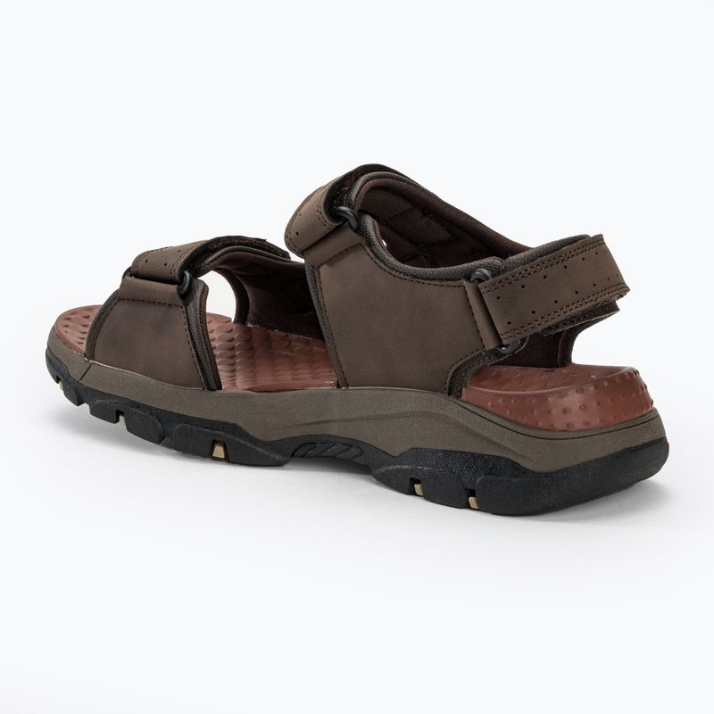 SKECHERS Tresmen Hirano chocolate men's sandals 3