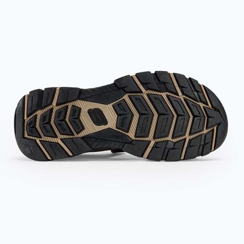SKECHERS Tresmen Hirano chocolate men's sandals 4
