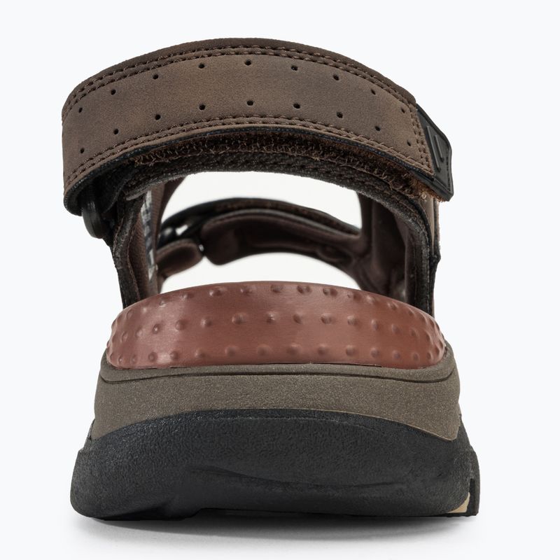 SKECHERS Tresmen Hirano chocolate men's sandals 6
