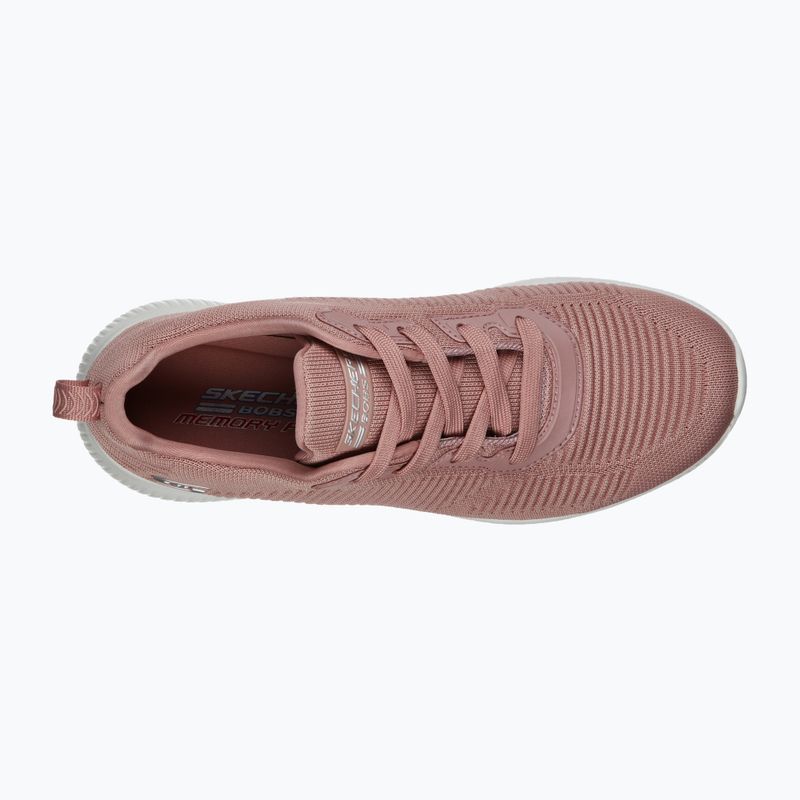 Women's SKECHERS Bobs Squad Tough Talk blush sneakers 10