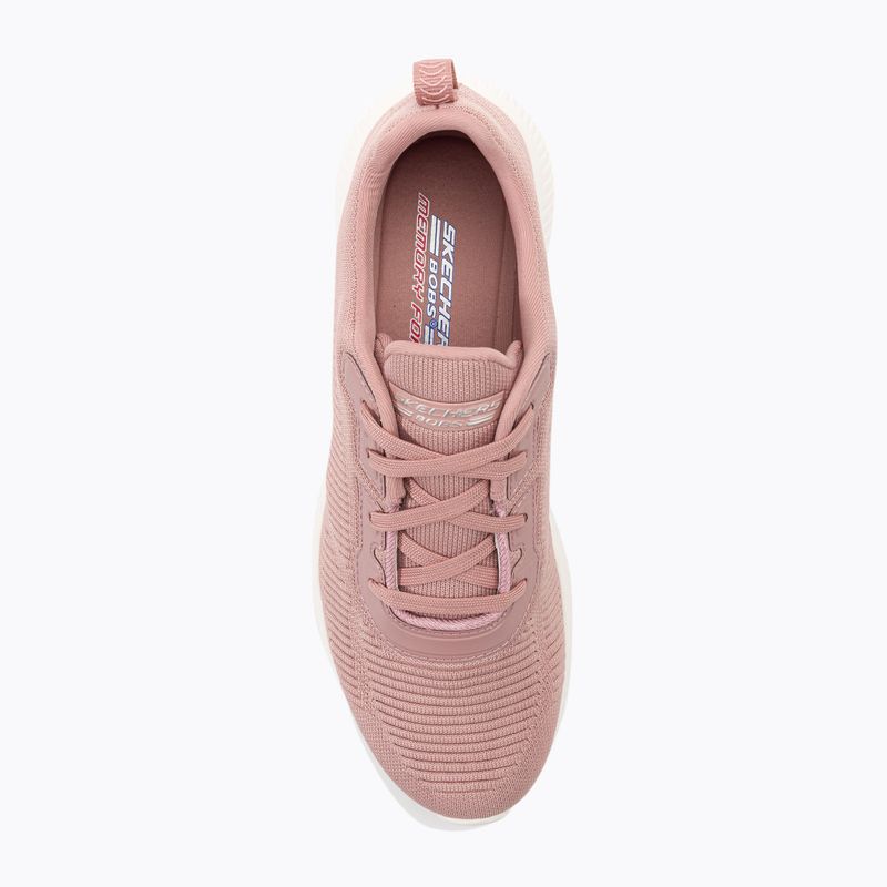 Women's SKECHERS Bobs Squad Tough Talk blush sneakers 6