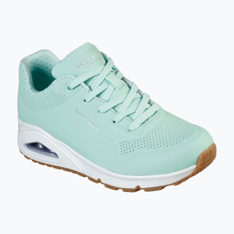 SKECHERS Uno Stand On Air women's shoes mint 8