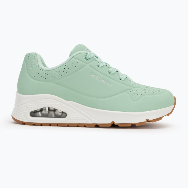 SKECHERS Uno Stand On Air women's shoes mint 2