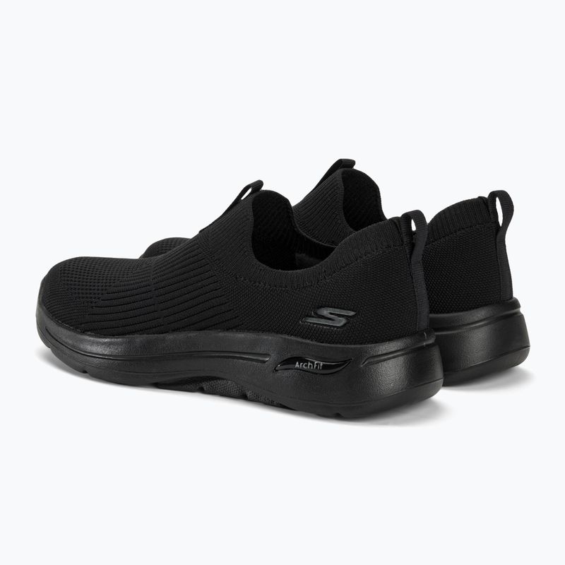 SKECHERS women's shoes Go Walk Arch Fit Iconic black 3