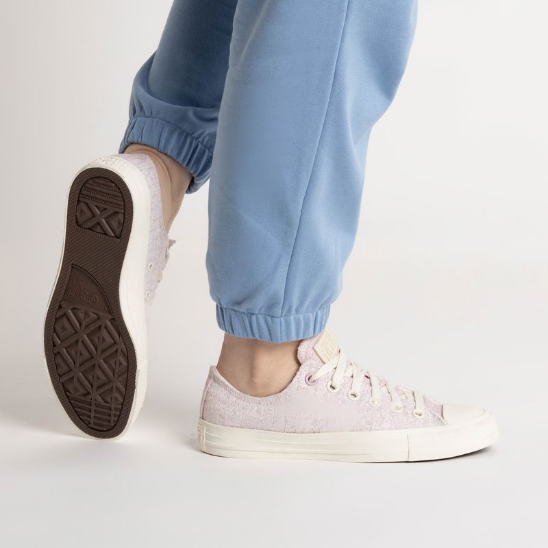 Converse Chuck Taylor All Star Ox women's trainers egret/himalayan salt/egret 2