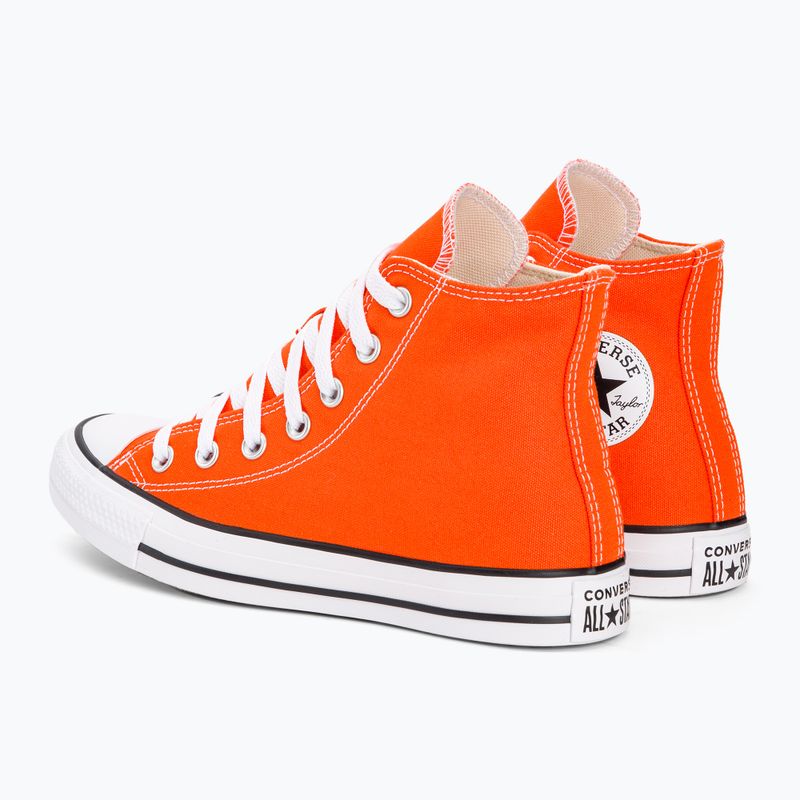 Converse Chuck Taylor All Star Hi orange/white/black trainers 3