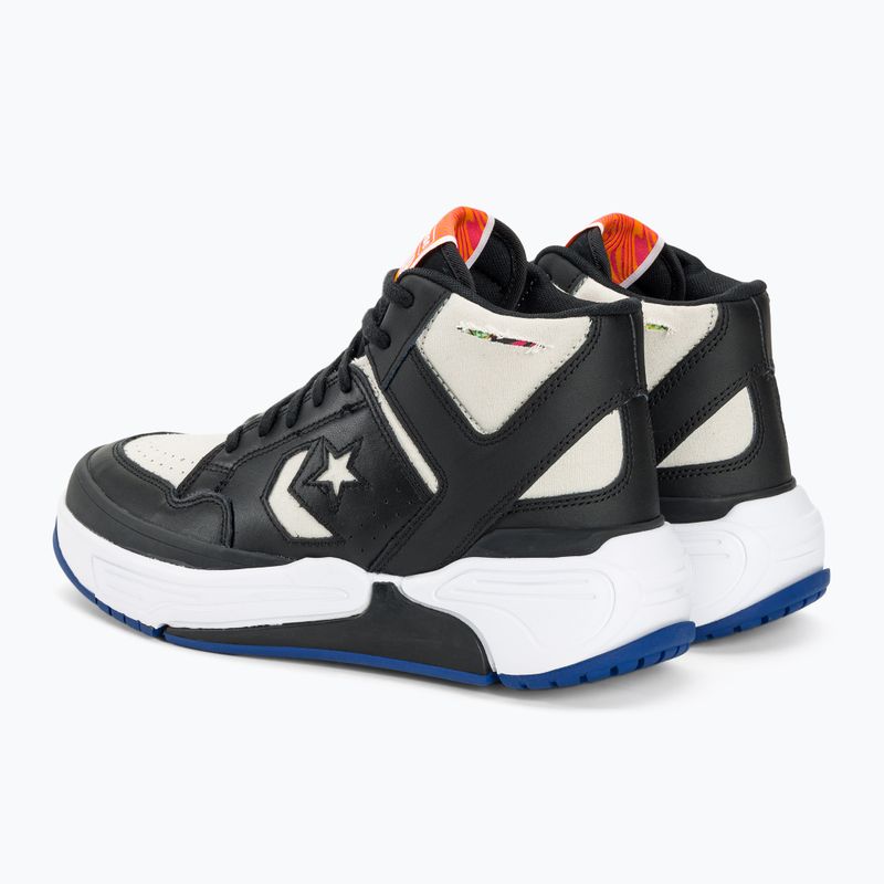 Converse Weapon Cx Mid black/light bone/blue shoes 3