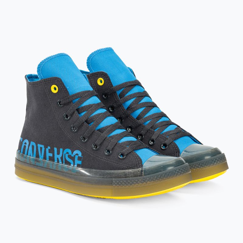 Converse Chuck Taylor All Star Cx Hi nightfall grey/dial up blue trainers 4