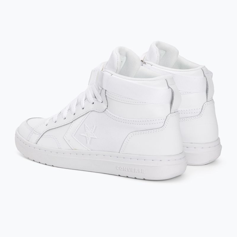 Converse Pro Blaze V2 Mid white/white/white shoes 3