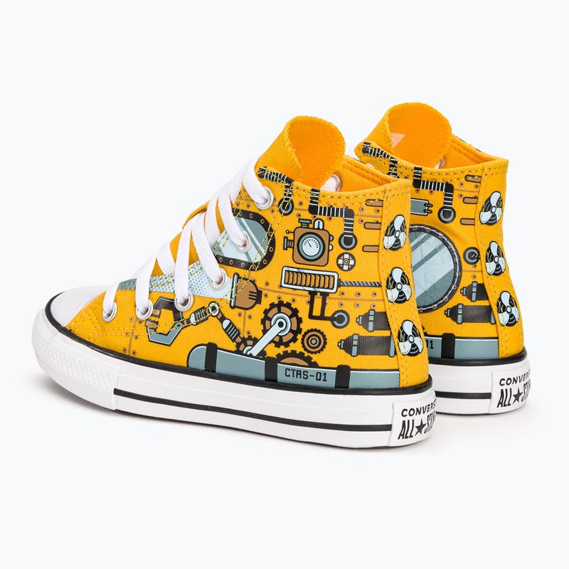 Converse Chuck Taylor All Star Hi amarillo trainers 3