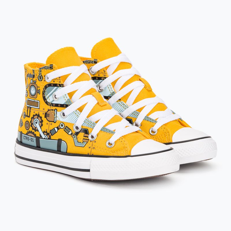 Converse Chuck Taylor All Star Hi amarillo trainers 4