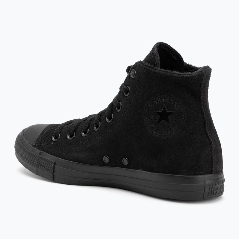 Trainers Converse Chuck Taylor All Star Hi Suede Faux Fur black 3