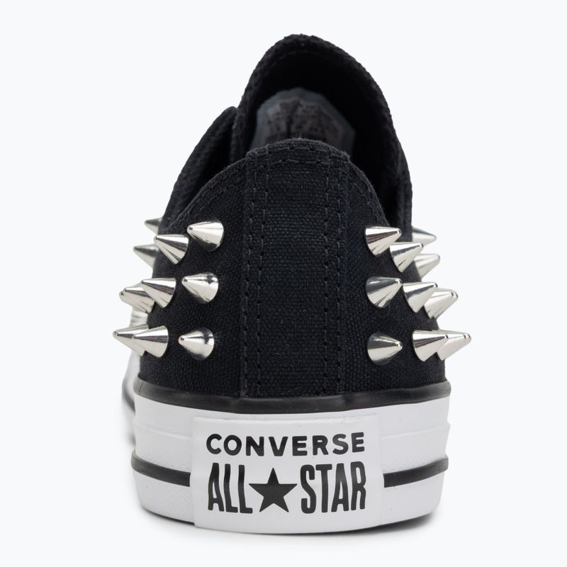Chuck Taylor All Star Studded black/silve/white children's trainers 6