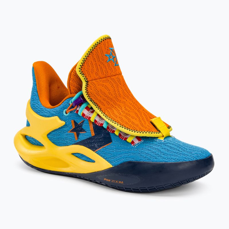 Converse All Star BB Trilliant CX Ox fever dream/dial up blue basketball shoes 2