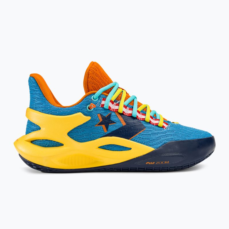 Converse All Star BB Trilliant CX Ox fever dream/dial up blue basketball shoes 3