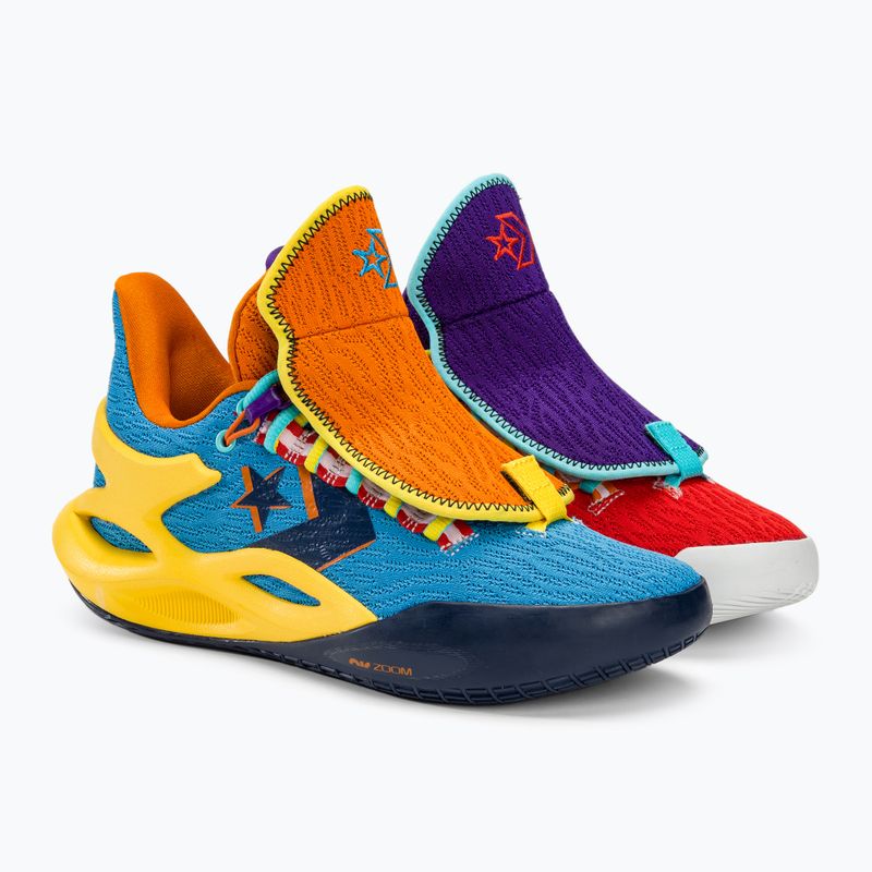 Converse All Star BB Trilliant CX Ox fever dream/dial up blue basketball shoes 6